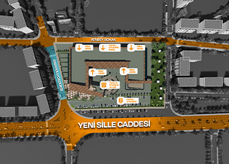 Semt Sille Sosyal Etkinlik ve Kafe Alanları
