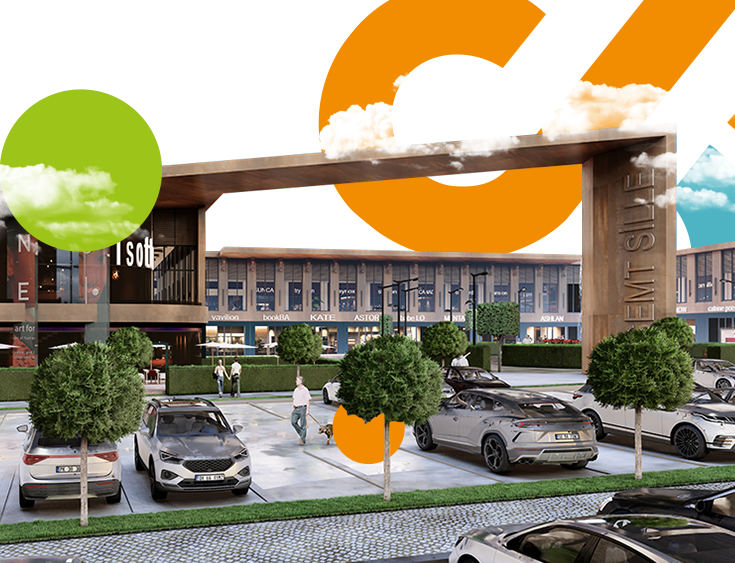 Semt Sille Modern Yaşam ve Alışveriş Merkezi Dış Görünüm